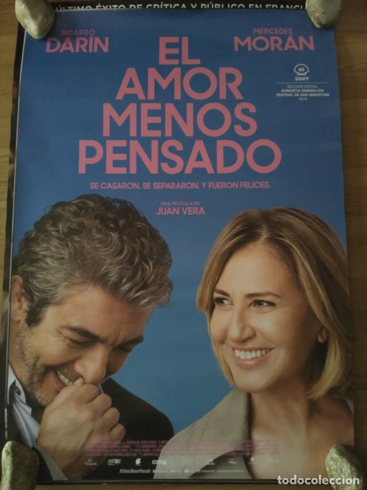 Cin&eacute;ma: El amor menos pensado - APROX 70X100 CARTEL ORIGINAL CINE (L69)