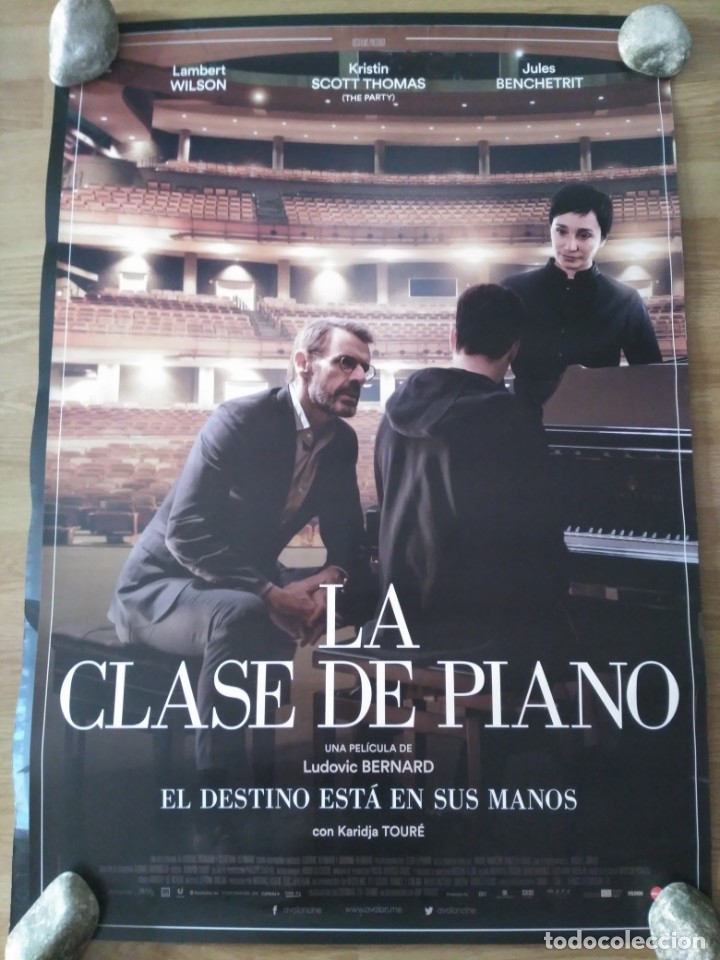 Cin&eacute;ma: La clase de piano - APROX 70X100 CARTEL ORIGINAL CINE (L70)