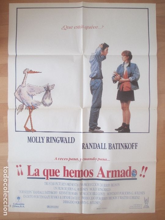 Cin&eacute;ma: CARTEL CINE, &iexcl;&iexcl;LA QUE HEMOS ARMADO!!, MOLLY RINGWALD, RANDALL BATINKOFF, 1987, C418