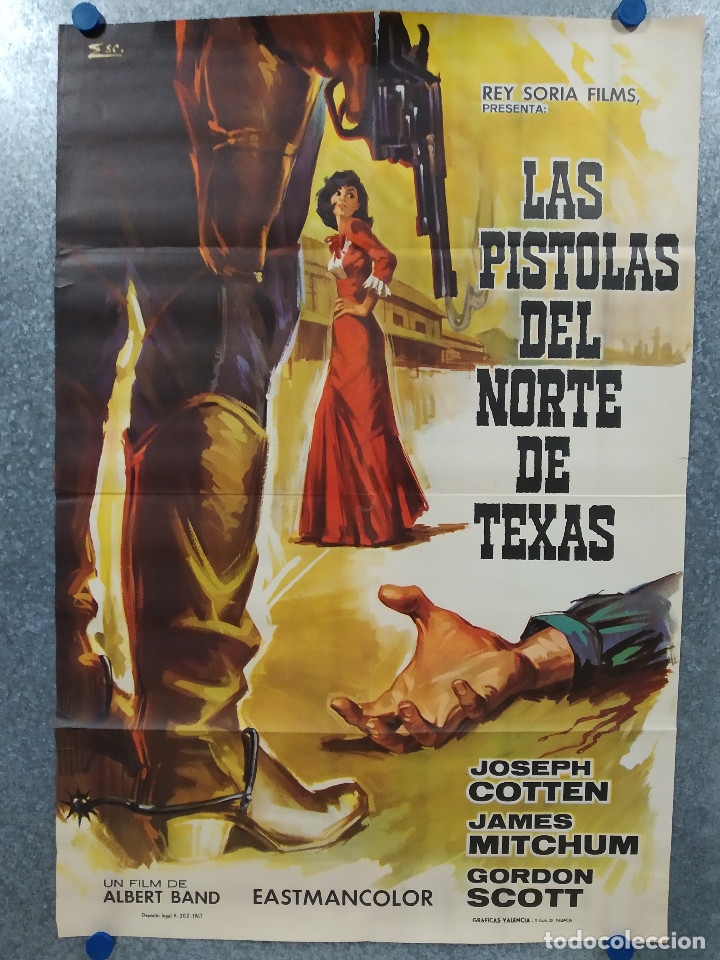 Las Pistolas Del Norte De Texas Joseph Cotten Comprar Carteles Y Posters De Películas De 