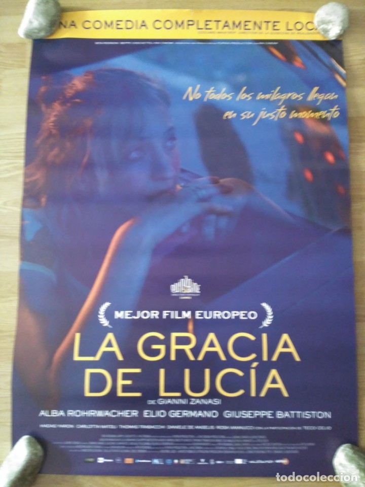 Cin&eacute;ma: La gracia de Lucia - APROX 70X100 CARTEL ORIGINAL CINE (L70)