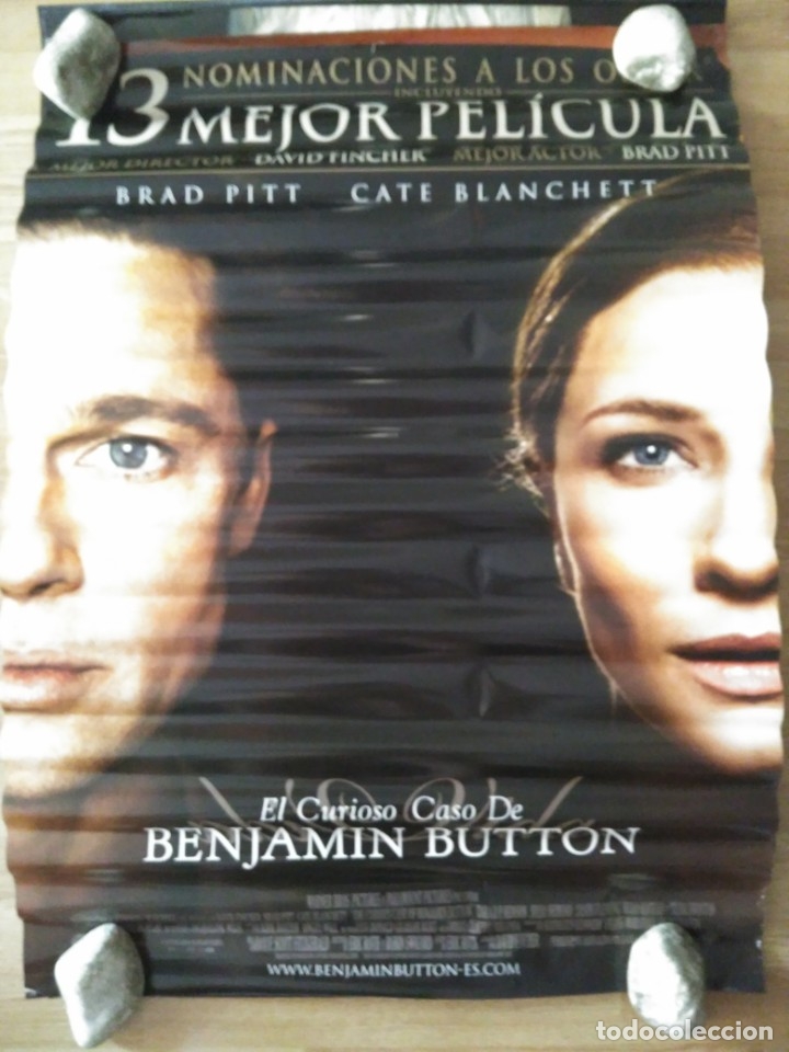 Cin&eacute;ma: El curioso caso de Benjam&iacute;n Button - APROX 70X100 CARTEL ORIGINAL CINE (L71)