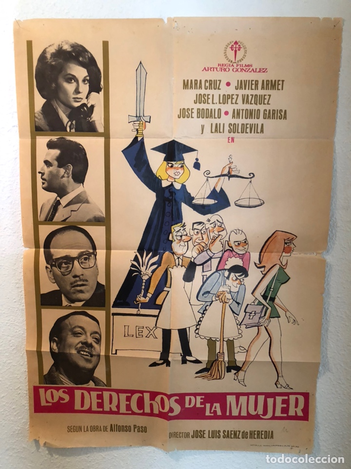 Cin&eacute;ma: Cartel o poster los derechos de la mujer jose