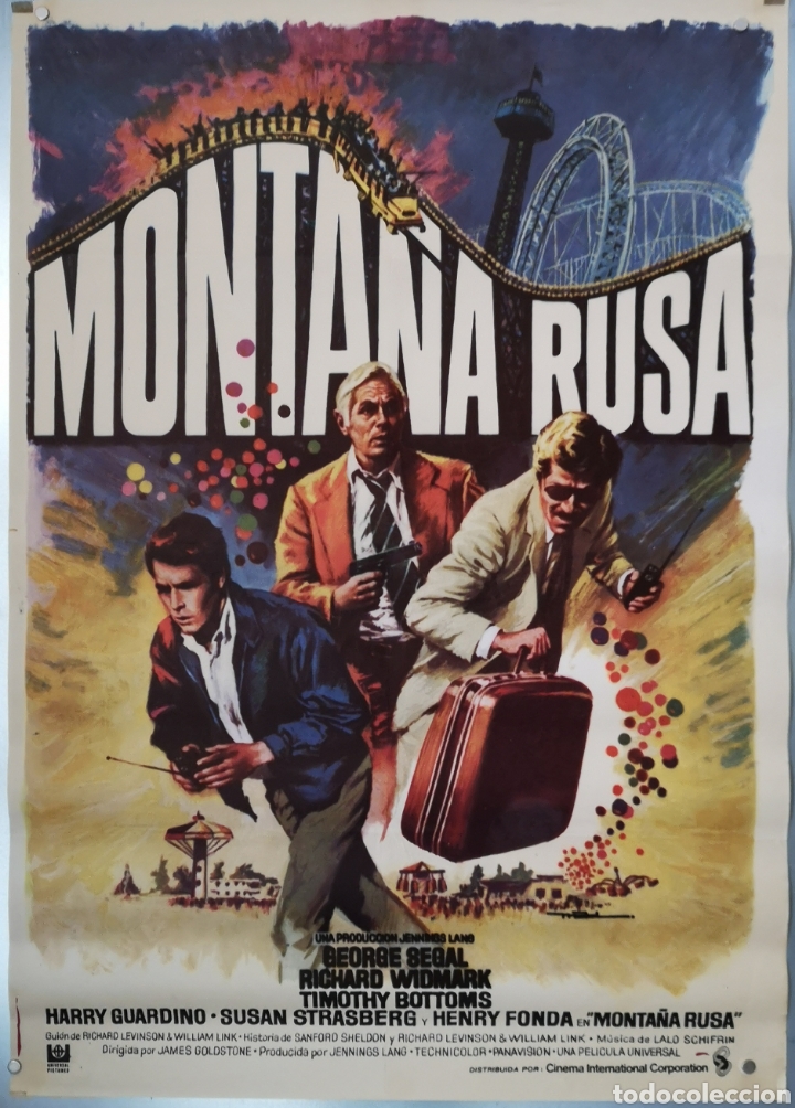 Cinema: MONTA&Ntilde;A RUSA - 1977 - CARTEL DISE&Ntilde;ADO POR MAC - (1)