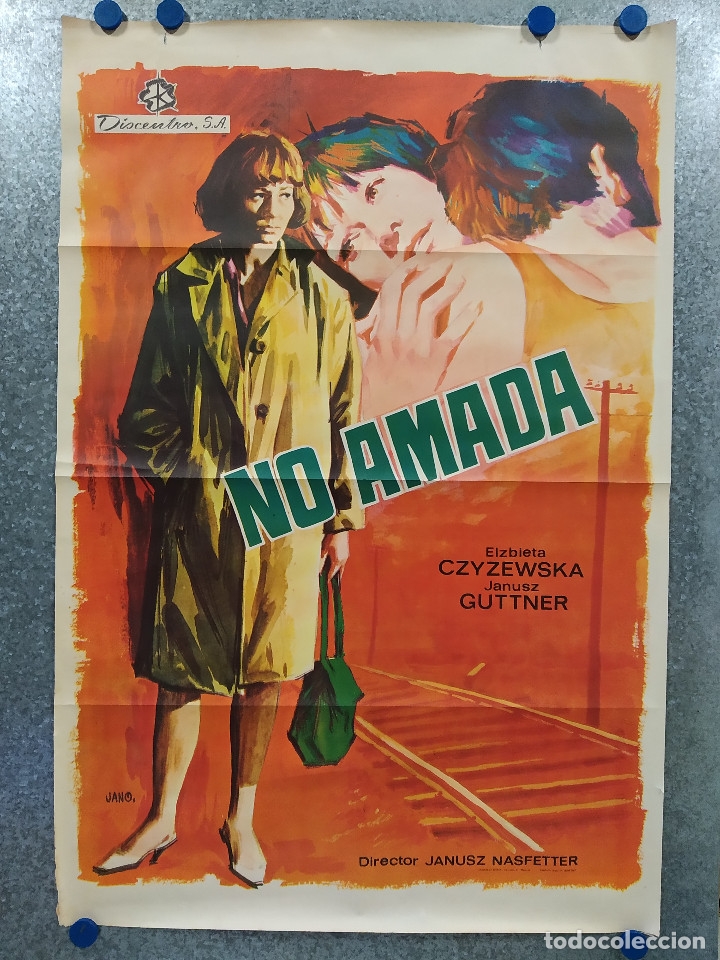 Cin&eacute;ma: NO AMADA. ELZBIETA CZYZEWSKA. A&Ntilde;O 1967. POSTER ORIGINAL