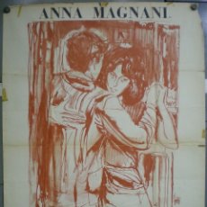Cine: UN17D MAMMA ROMA PIER PAOLO PASOLINI ANNA MAGNANI BRINI POSTER ITALIANO 100X140. Lote 182781025