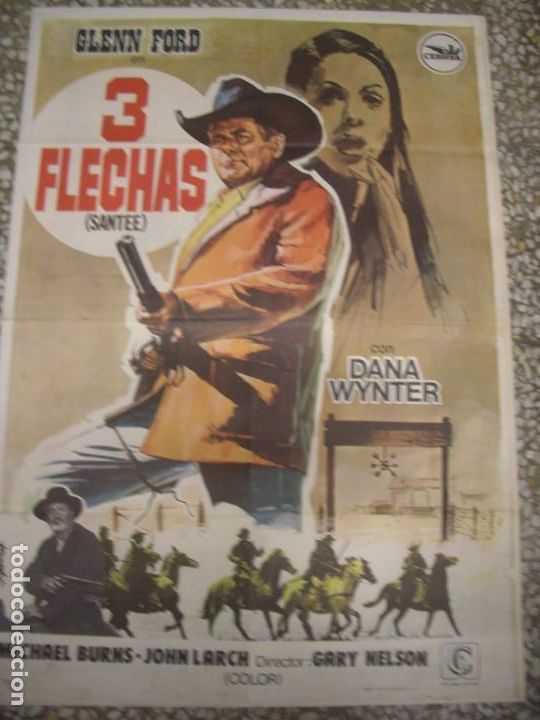 Cine: P&Oacute;STER ORIGINAL DE 100X70CM Las 3 flechas - Foto 1