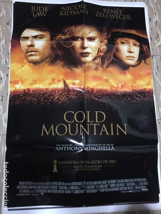 Cin&eacute;ma: CARTEL ORIGINAL CINE 70 X 100 CM APROX Jude Law Nicole Kidman Ren&eacute;e Zellweger COLD MOUNTAIN