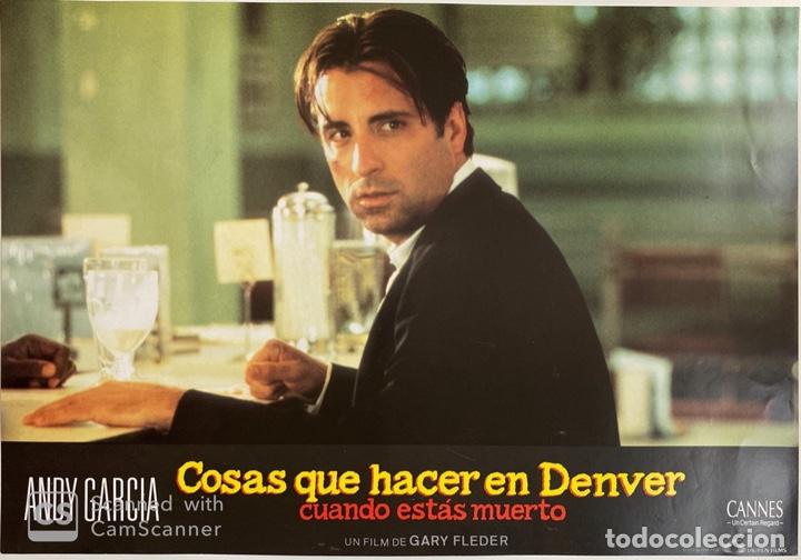 Cin&eacute;ma: AFICHE DE CINE. COSAS QUE HACER EN DENVER CUANDO EST&Aacute;S MUERTO.ANDY GARCIA.MEDIDAS APROX.: 33 X 24 CM