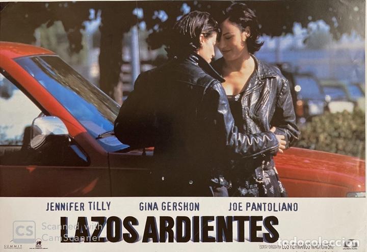 Cin&eacute;ma: AFICHE DE CINE. PELICULA LAZOS ARDIENTES. MEDIDAS APROX.: 33 X 24 CM
