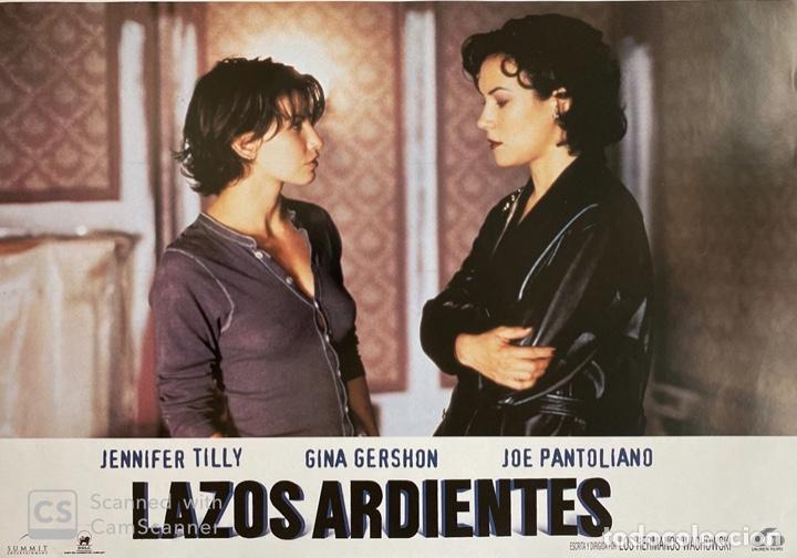 Cin&eacute;ma: AFICHE DE CINE. PELICULA LAZOS ARDIENTES. MEDIDAS APROX.: 33 X 24 CM