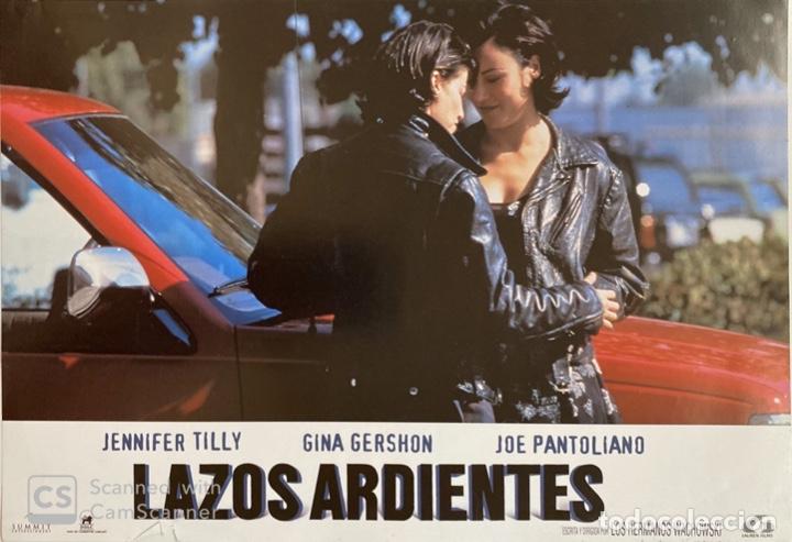 Cin&eacute;ma: AFICHE DE CINE. PELICULA LAZOS ARDIENTES. MEDIDAS APROX.: 33 X 24 CM