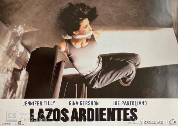 Cin&eacute;ma: AFICHE DE CINE. PELICULA LAZOS ARDIENTES. MEDIDAS APROX.: 33 X 24 CM