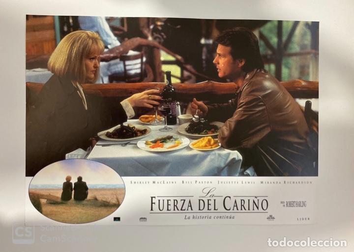 Cinema: AFICHE DE CINE. PELICULA LA FUERZA DEL CARI&Ntilde;O. MEDIDAS APROX.: 34 X 24 CM