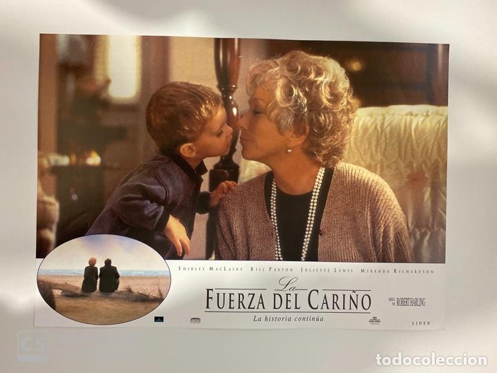 Cinema: AFICHE DE CINE. PELICULA LA FUERZA DEL CARI&Ntilde;O. MEDIDAS APROX.: 34 X 24 CM
