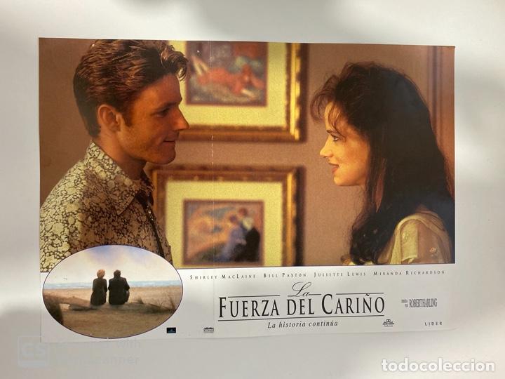 Cinema: AFICHE DE CINE. PELICULA LA FUERZA DEL CARI&Ntilde;O. MEDIDAS APROX.: 34 X 24 CM