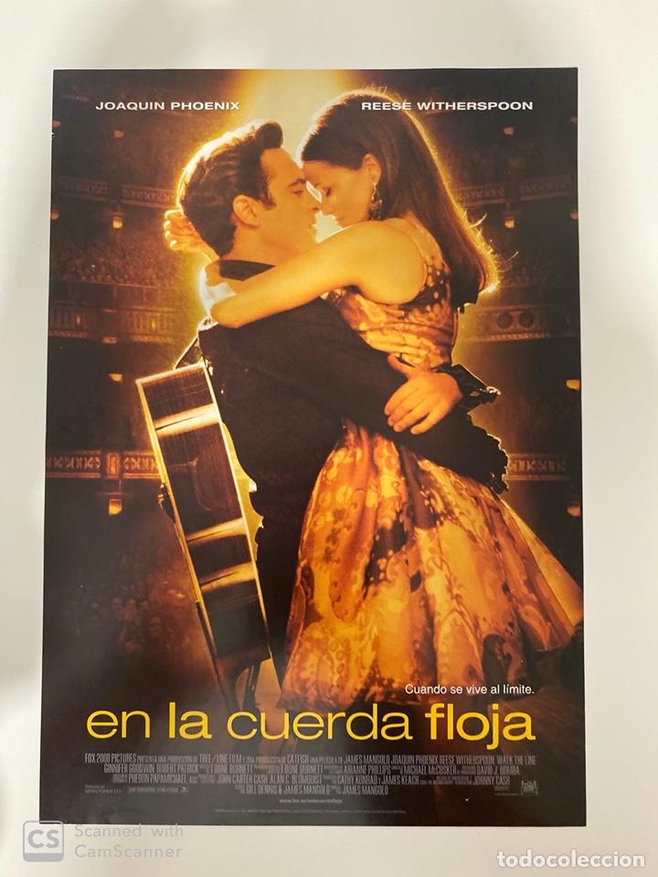 Cinema: AFICHE DE CINE. PELICULA: EN LA CUERDA FLOJA. MEDIDAS APROX.: 21 X 30 CM