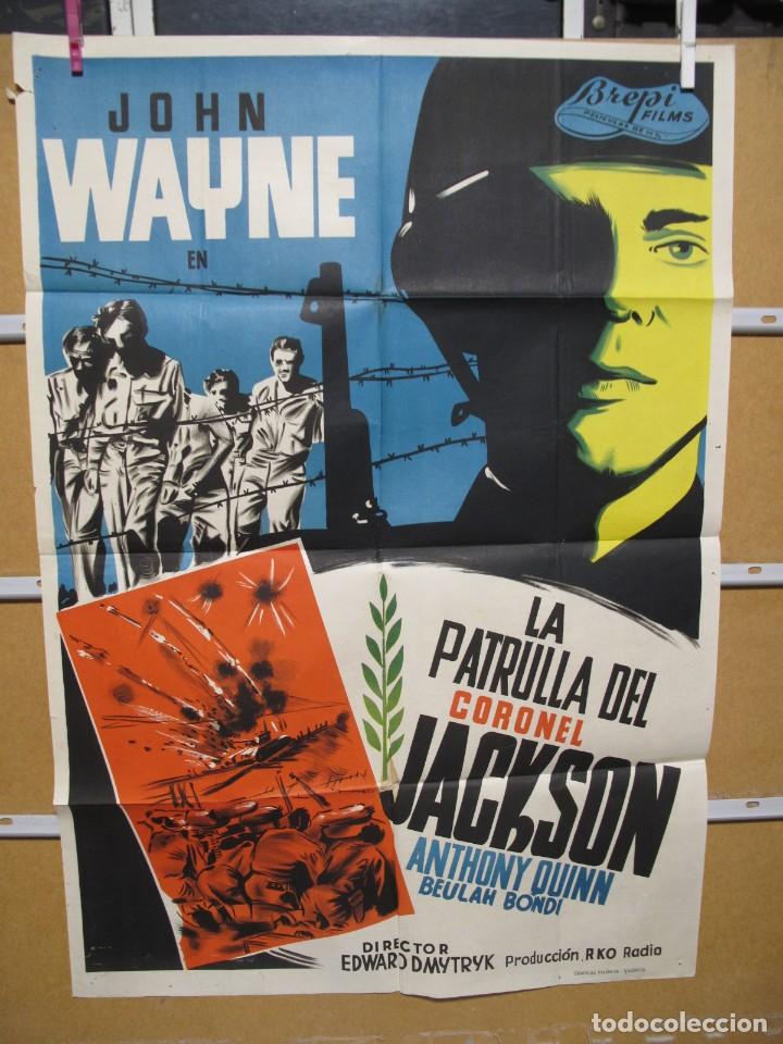 Cine: B68  LA PATRULLA DEL CORONEL JACKSON JOHN WAYNE - Foto 1