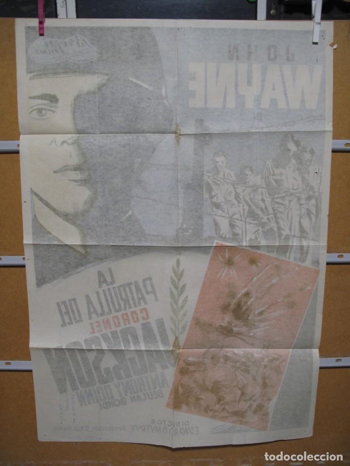 Cine: B68  LA PATRULLA DEL CORONEL JACKSON JOHN WAYNE - Foto 2
