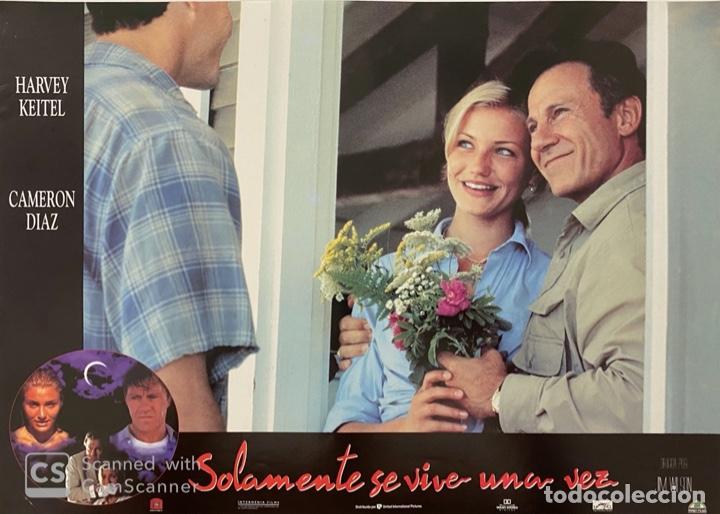 Cinema: AFICHE DE CINE. PELICULA: SOLAMENTE SE VIVE UNA VEZ. MEDIDAS APROX.: 34 X 24 CM