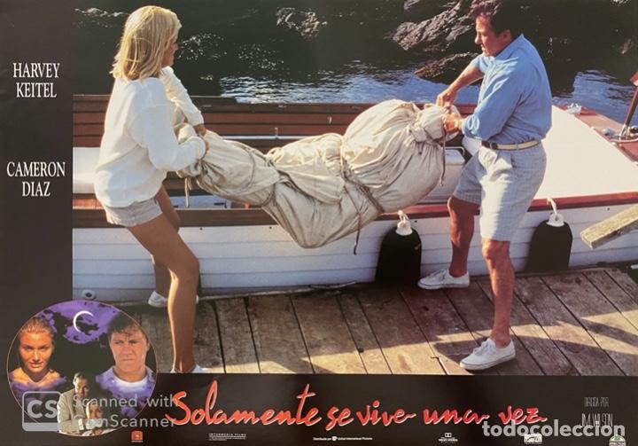 Cinema: AFICHE DE CINE. PELICULA: SOLAMENTE SE VIVE UNA VEZ. MEDIDAS APROX.: 34 X 24 CM