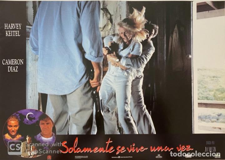 Cinema: AFICHE DE CINE. PELICULA: SOLAMENTE SE VIVE UNA VEZ. MEDIDAS APROX.: 34 X 24 CM