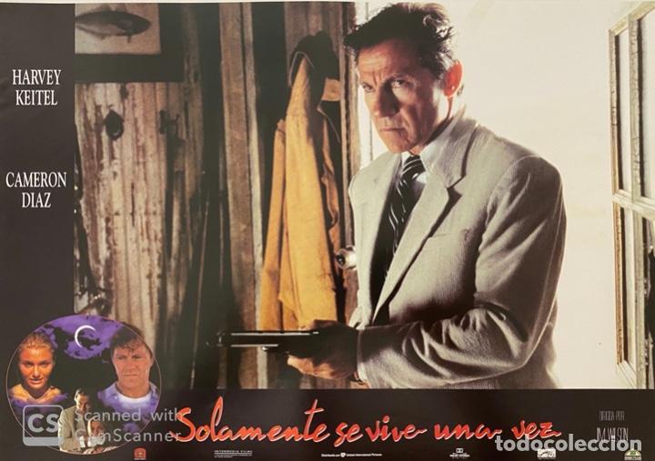 Cinema: AFICHE DE CINE. PELICULA: SOLAMENTE SE VIVE UNA VEZ. MEDIDAS APROX.: 34 X 24 CM
