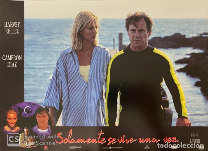 Cinema: AFICHE DE CINE. PELICULA: SOLAMENTE SE VIVE UNA VEZ. MEDIDAS APROX.: 34 X 24 CM