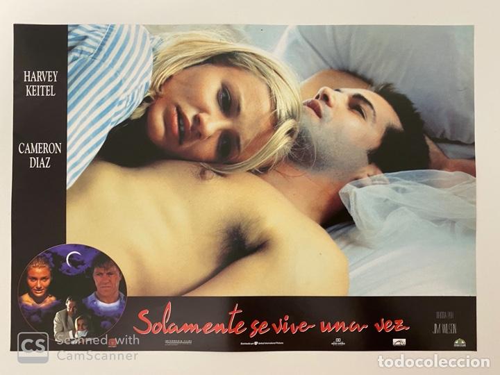 Cinema: AFICHE DE CINE. PELICULA: SOLAMENTE SE VIVE UNA VEZ. MEDIDAS APROX.: 34 X 24 CM