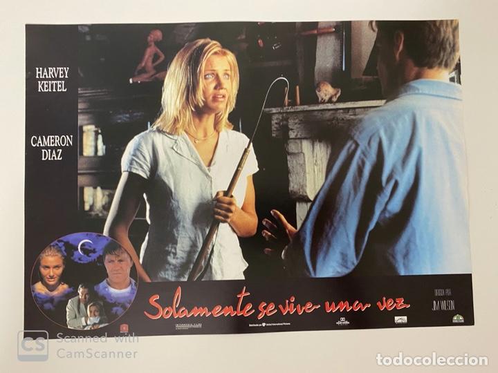 Cinema: AFICHE DE CINE. PELICULA: SOLAMENTE SE VIVE UNA VEZ. MEDIDAS APROX.: 34 X 24 CM