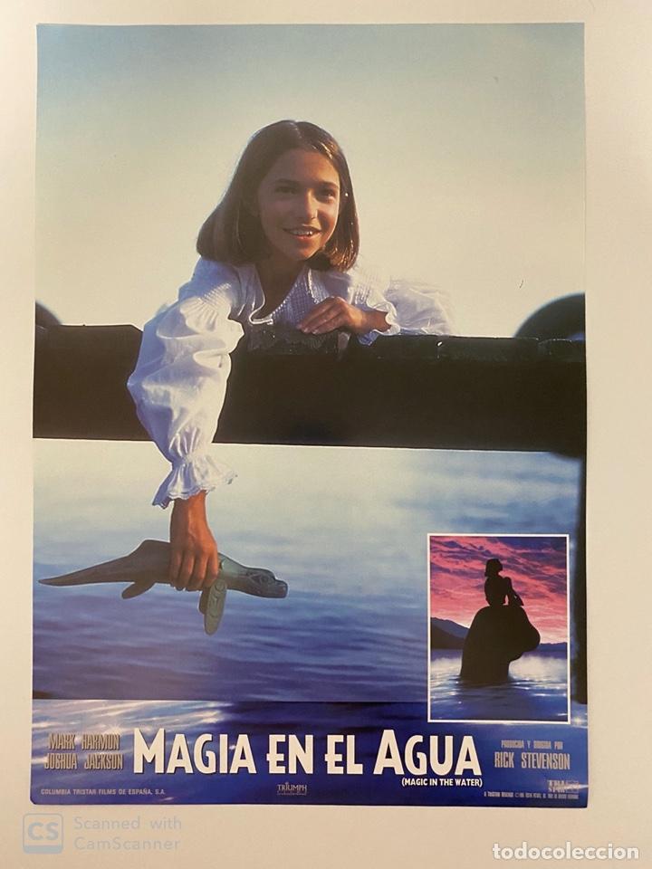 Cinema: AFICHE DE CINE. PELICULA: MAGIA EN EL AGUA. MEDIDAS APROX.: 24 X 34 CM