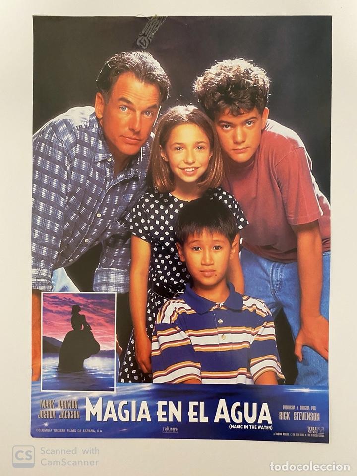 Cinema: AFICHE DE CINE. PELICULA: MAGIA EN EL AGUA. MEDIDAS APROX.: 24 X 34 CM