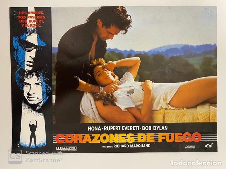 Cinema: AFICHE DE CINE. PELICULA: CORAZONES DE FUEGO. MEDIDAS APROX.: 34 X 24 CM