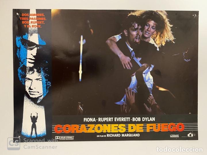 Cinema: AFICHE DE CINE. PELICULA: CORAZONES DE FUEGO. MEDIDAS APROX.: 34 X 24 CM