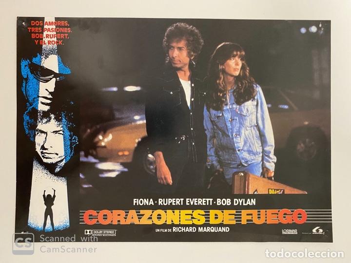 Cinema: AFICHE DE CINE. PELICULA: CORAZONES DE FUEGO. MEDIDAS APROX.: 34 X 24 CM