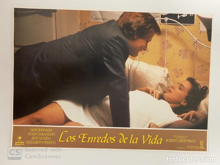 Cinema: AFICHE DE CINE. PELICULA: LOS ENREDOS DE LA VIDA. MEDIDAS APROX.: 34 X 24 CM