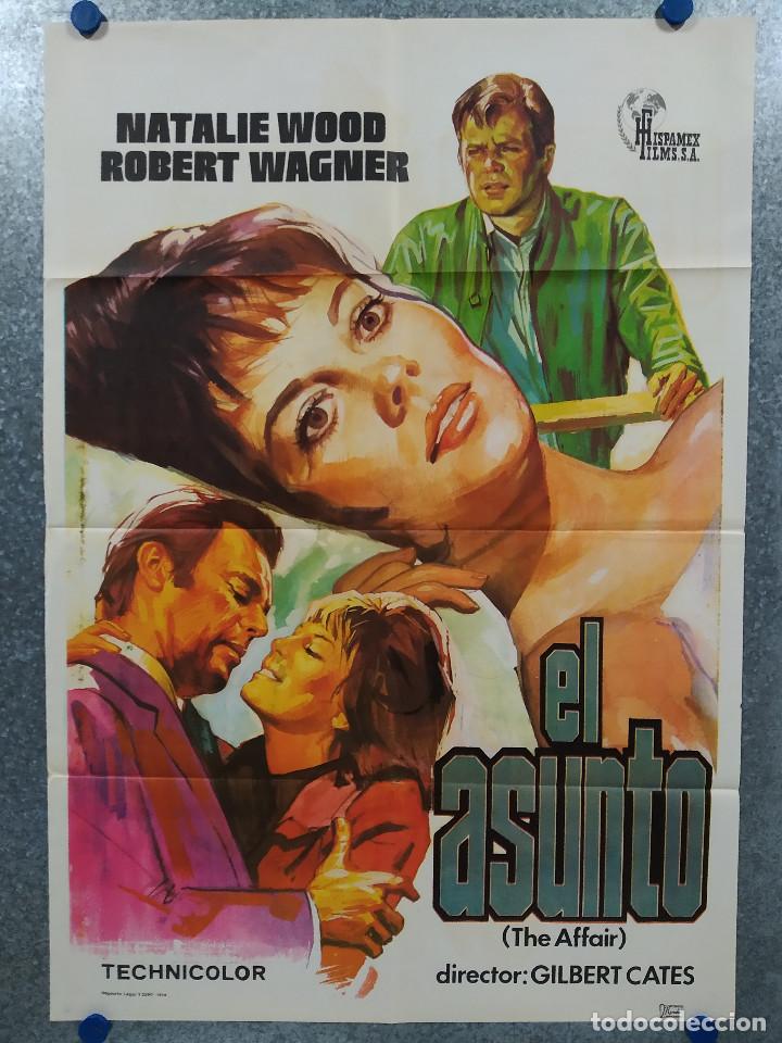 Cinema: El asunto. NATALIE WOOD, ROBERT WAGNER. A&Ntilde;O 1974. POSTER ORIGINAL