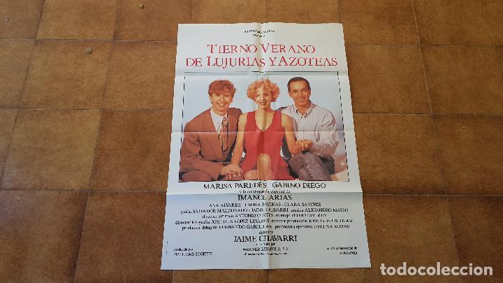 Kino: POSTER CARTEL TIERNO VERANO DE LUJURIAS Y AZOTEAS (1993)