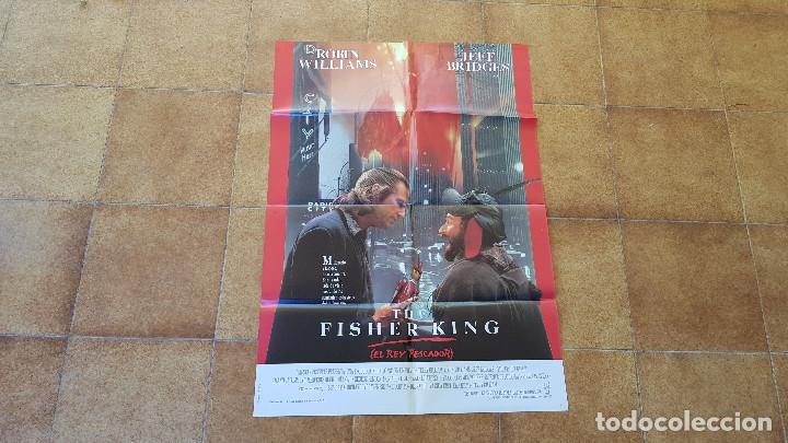 Cinema: POSTER CARTEL THE FISHER KING - EL REY PESCADOR (1991) ROBIN WILLIAMS Y JEFF BRIDGES