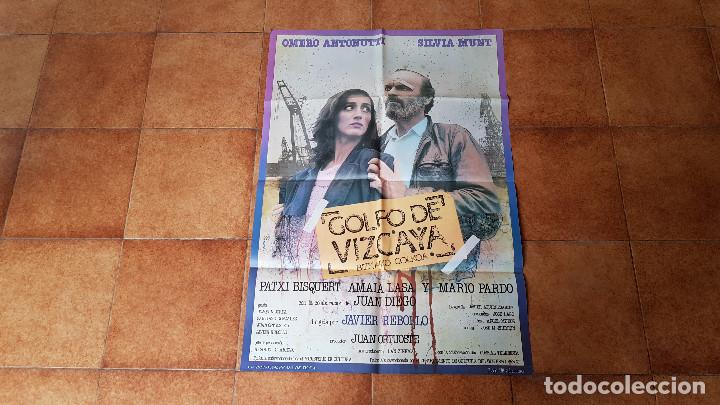 Cinema: POSTER CARTEL GOLFO DE VIZCAYA (100 x 70 cms. APROX.) DIR. JAVIER REBOLLO
