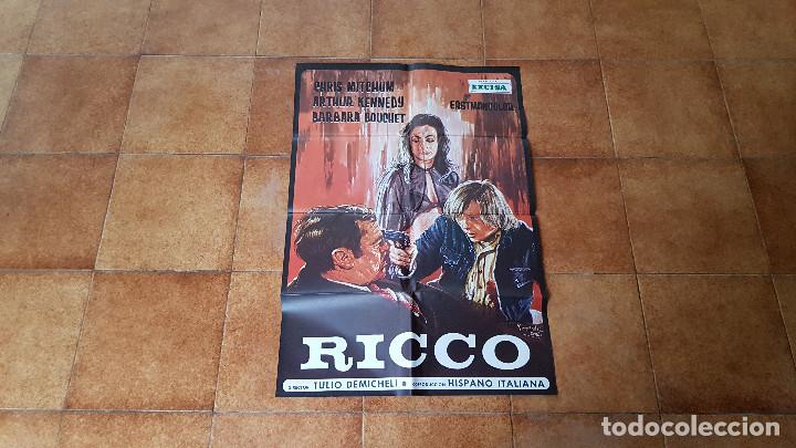 Cinema: POSTER CARTEL RICCO (118 X 70 CMS. APROX.) DIR. TULIO DEMICHELI