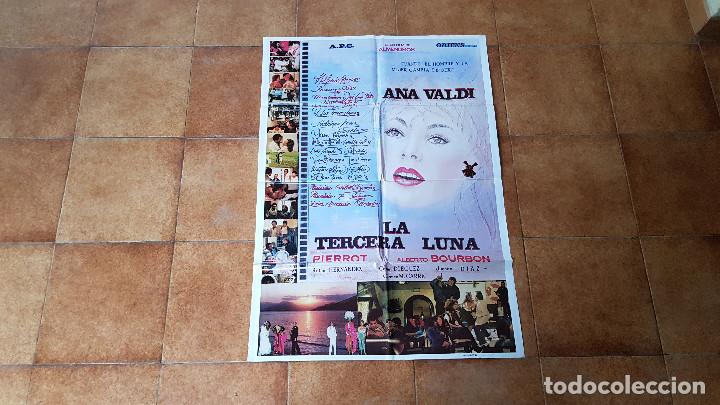 Cinema: POSTER CARTEL LA TERCERA LUNA - 1984 (100 X 70 CMS. APROX.) DIR. G. ALMENDROS