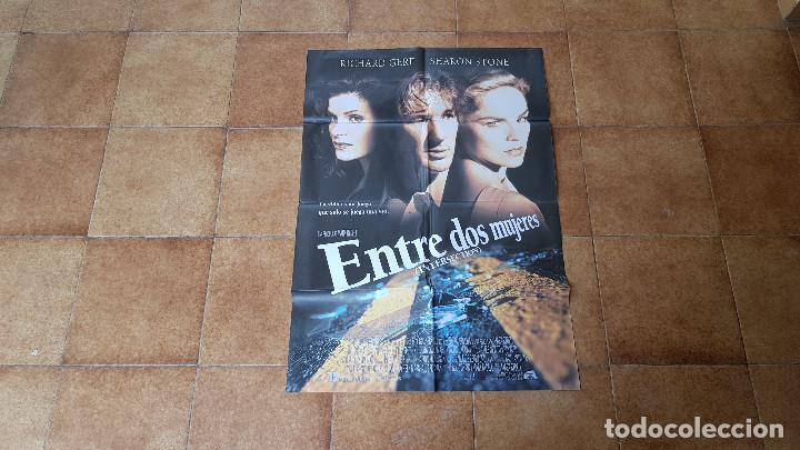 Cinema: POSTER CARTEL ENTRE DOS MUJERES - INTERSECTION (100 X 70 CMS. APROX.) RICHARD GERE Y SHARON STONE