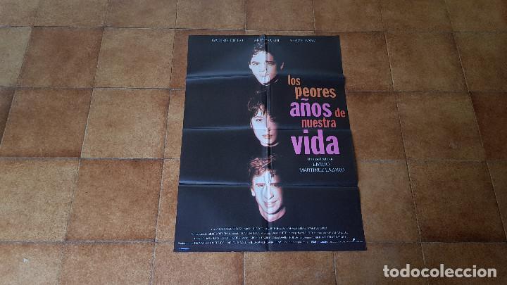 Kino: POSTER CARTEL LOS PEORES A&Ntilde;OS DE NUESTRA VIDA (100 X 70 CMS. APROX.) DIR. EMILIO MARTINEZ-LAZARO