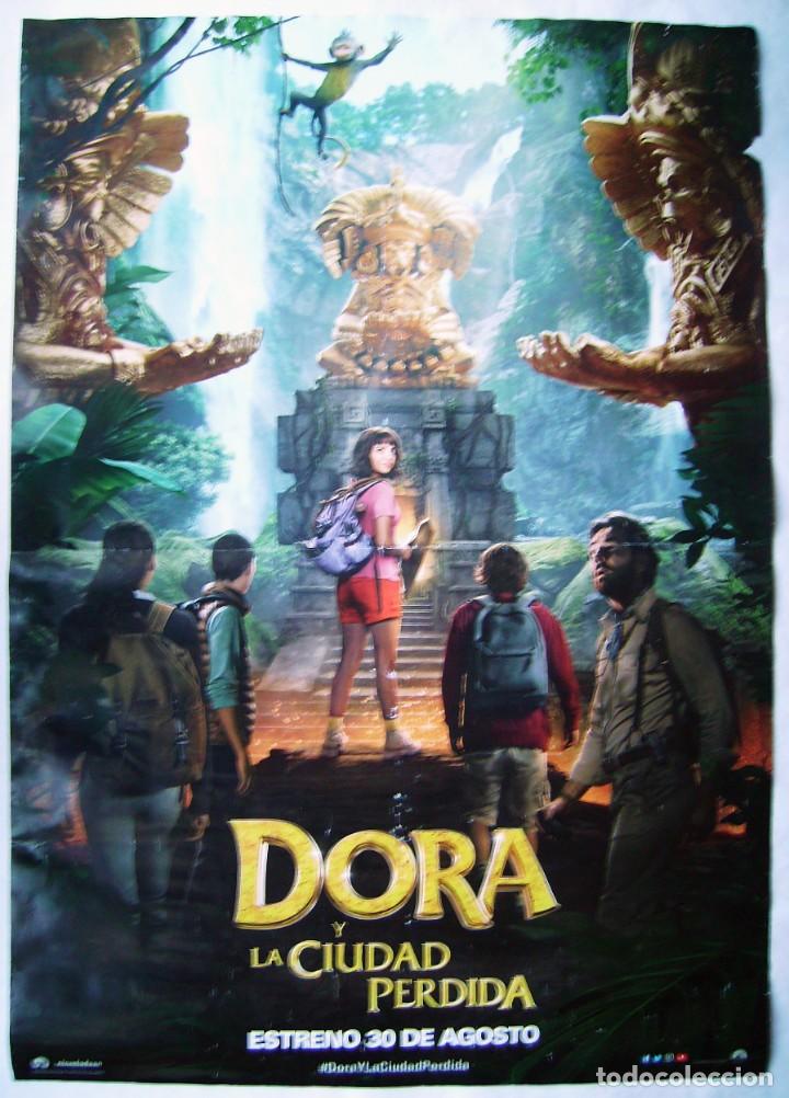 Cine: DORA Y LA CIUDAD PERDIDA. POSTER 70 x 100 cms.. - Foto 1