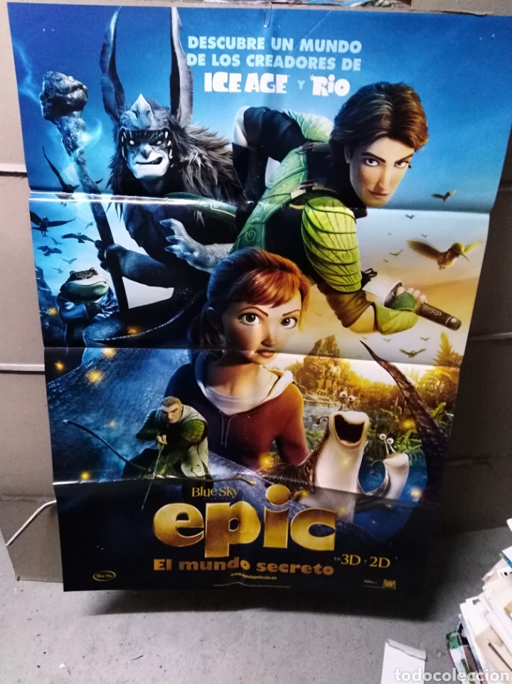 EPIC EL MUNDO SECRETO POSTER ORIGINAL 70X100 Q (Cine - Posters y Carteles - Infantil)