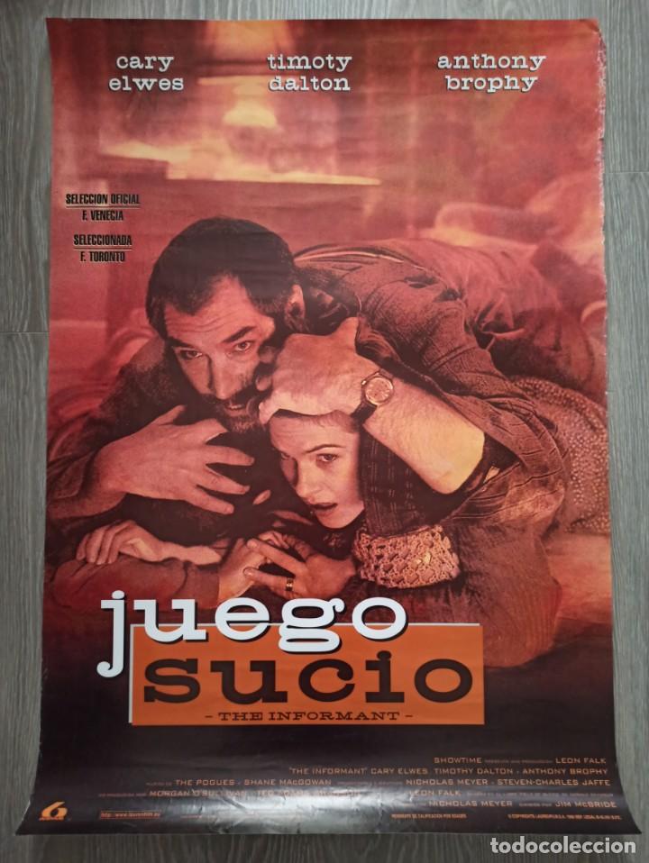 Cine: P&oacute;ster Juego Sucio - Foto 1
