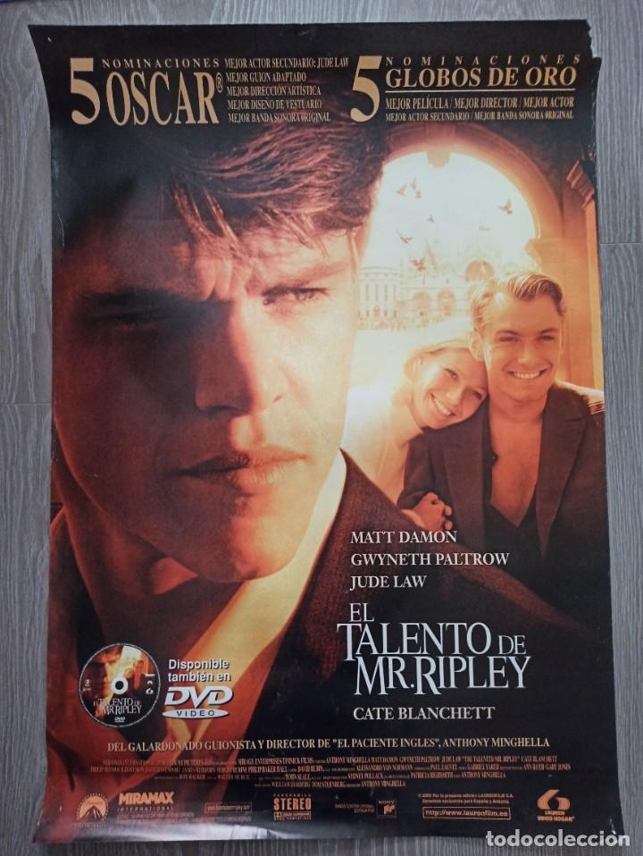 Ver Online El Talento De Mr Ripley póster el talento de mr. ripley - Comprar Carteles y Posters de