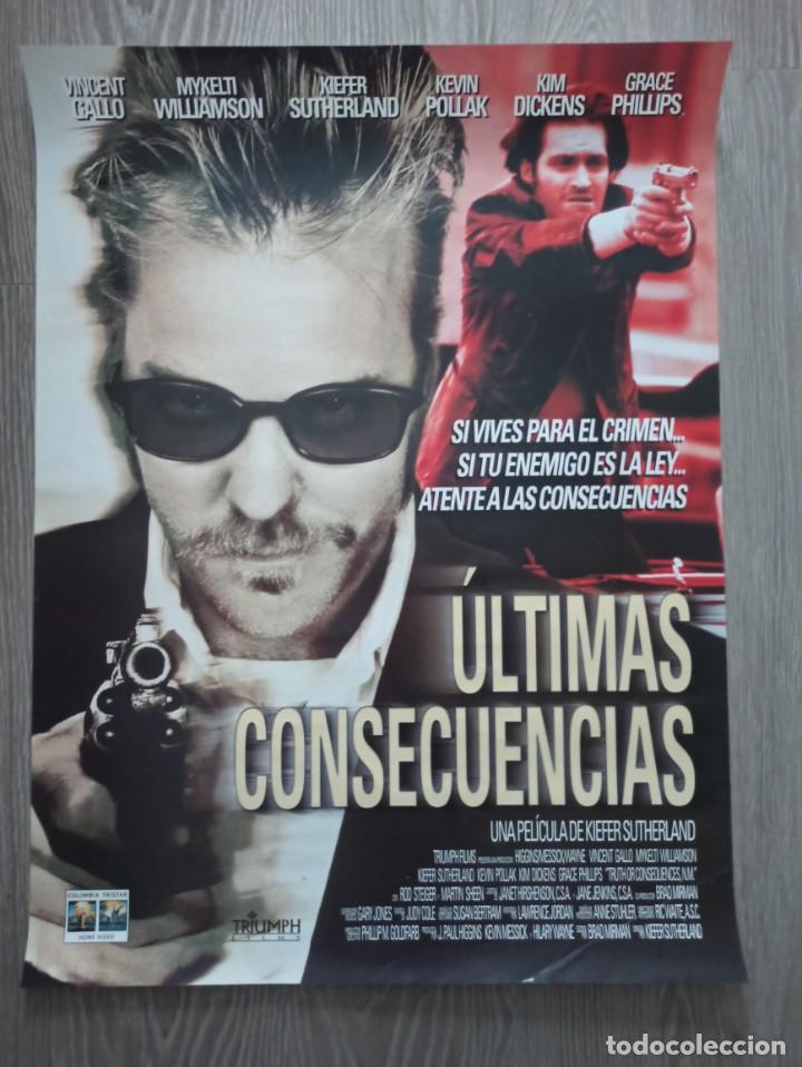 Cine: P&oacute;ster &Uacute;ltimas consecuencias - Foto 1