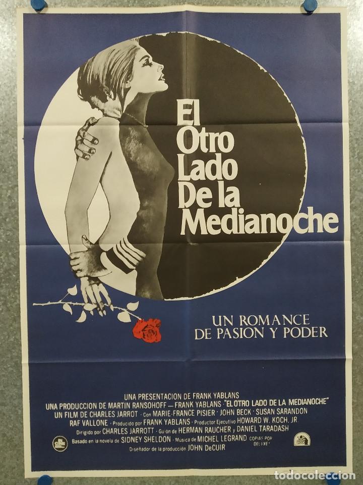 Cinema: El otro lado de la medianoche. Marie-France Pisier, John Beck. A&Ntilde;O 1977. POSTER ORIGINAL